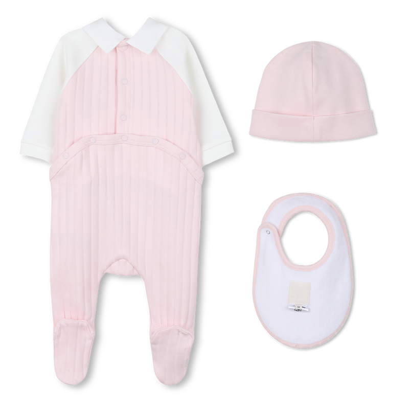 Conjunto de pijama, gorro y babero GIVENCHY 
                        UNISEXO