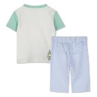 Camiseta y pantal&oacute;n de algod&oacute;n KENZO KIDS 
                    NI&Ntilde;O