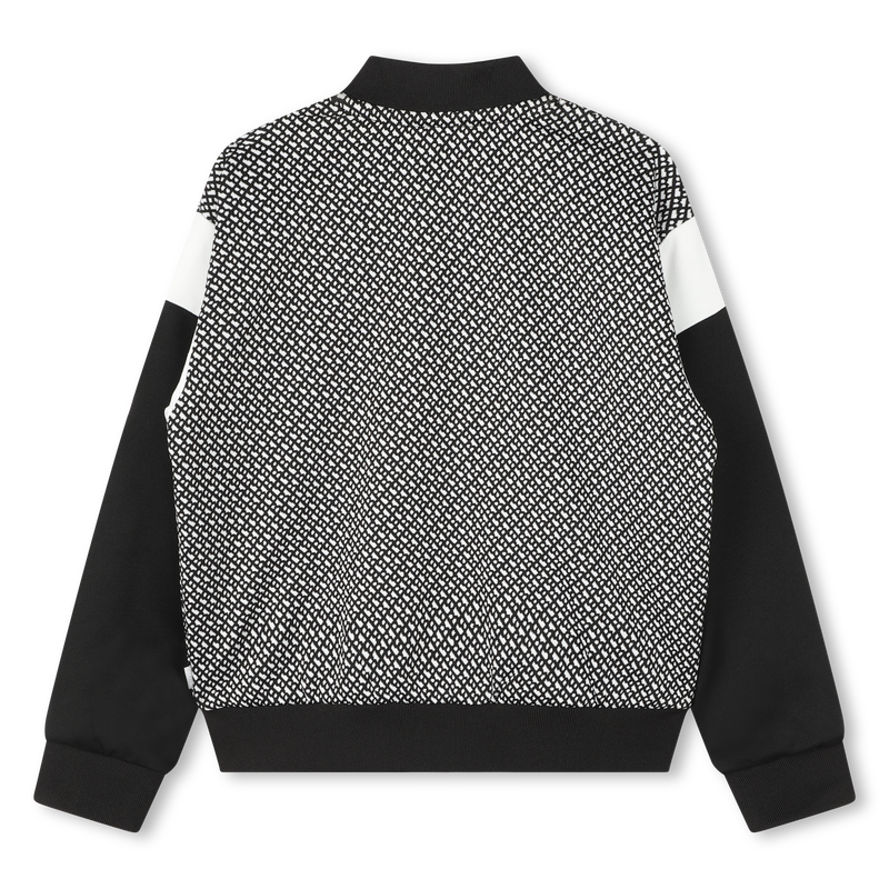 Chaqueta bicolor de cremallera BOSS 
                        NI&Ntilde;A