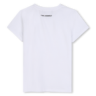 Camiseta de mangas cortas KARL LAGERFELD KIDS 
                    NI&Ntilde;A