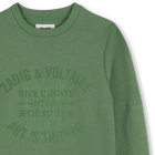 Sudadera sobrete&ntilde;ida ZADIG & VOLTAIRE 
                    NI&Ntilde;O