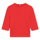 Camiseta de algod&oacute;n con logo BOSS 
                    NI&Ntilde;O