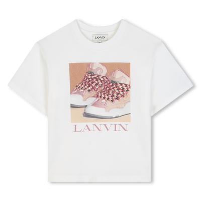Camiseta de mangas cortas LANVIN NI&Ntilde;A