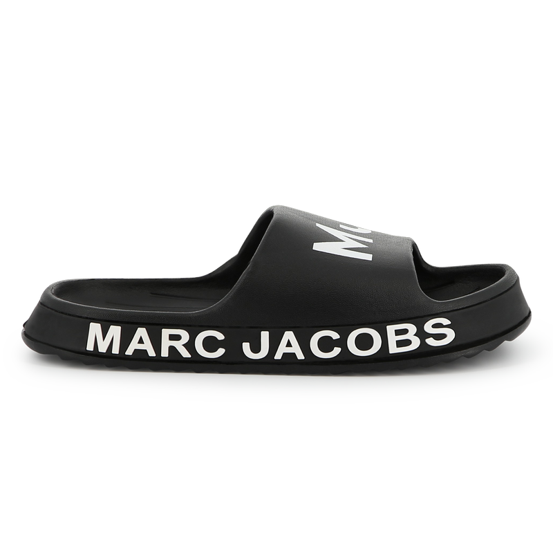 Chanclas con logo MARC JACOBS 
                        NI&Ntilde;O