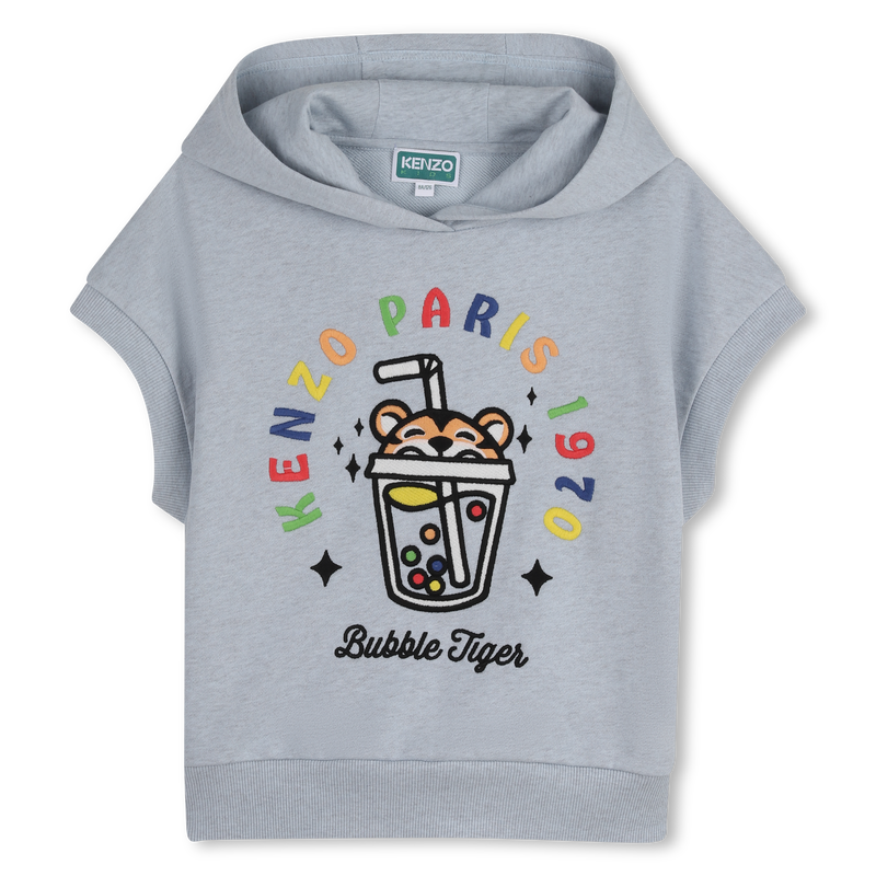 SUDADERA CON CAPUCHA KENZO KIDS 
                        NI&Ntilde;O