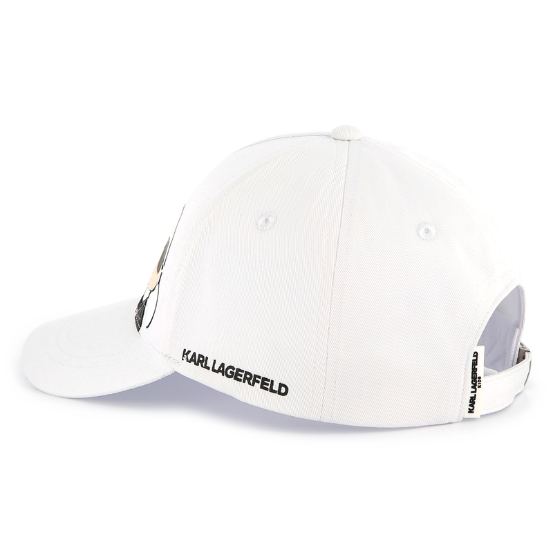 Gorra estampada ajustable KARL LAGERFELD KIDS 
                        NI&Ntilde;A
