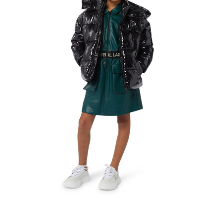 Gorro de punto con lentejuelas KARL LAGERFELD KIDS NI&Ntilde;A