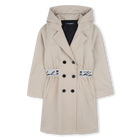 Gabardina forrada KARL LAGERFELD KIDS 
                    NI&Ntilde;A