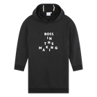 Vestido sudadera con capucha BOSS 
                    NI&Ntilde;A