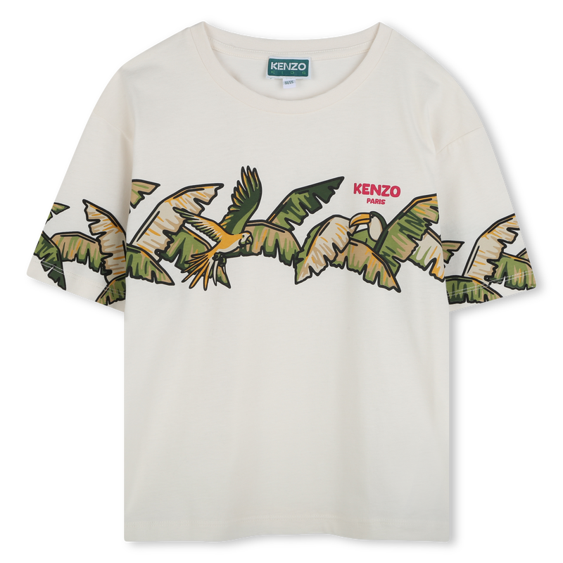Camiseta algod&oacute;n manga corta KENZO KIDS 
                        NI&Ntilde;A