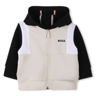 Chaqueta con capucha BOSS 
                    NI&Ntilde;O