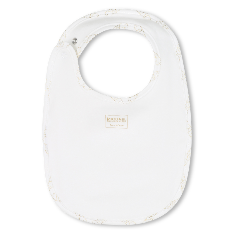 Conjunto de pijama, babero y gorro MICHAEL KORS 
                        NI&Ntilde;A