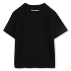 Camiseta con lentejuelas KARL LAGERFELD KIDS 
                    NI&Ntilde;A