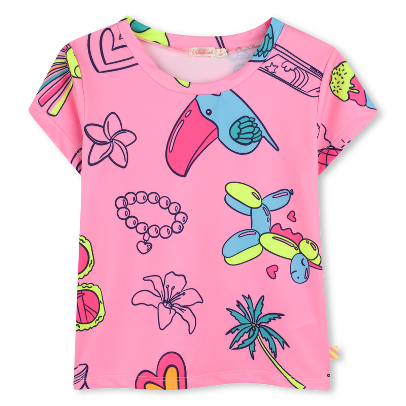 Billieblush Camiseta Para Niñas Con Lentejuelas Brillantes - 100% Algodón Suave Y Cómodo
