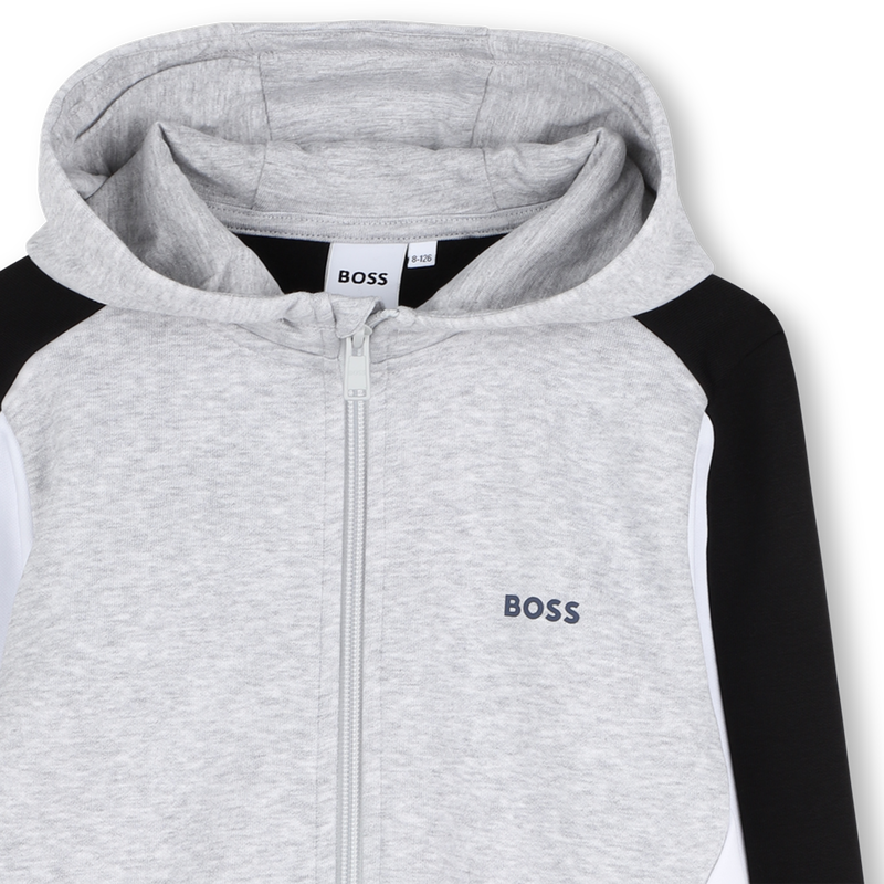 C&aacute;rdigan con capucha BOSS 
                        NI&Ntilde;O