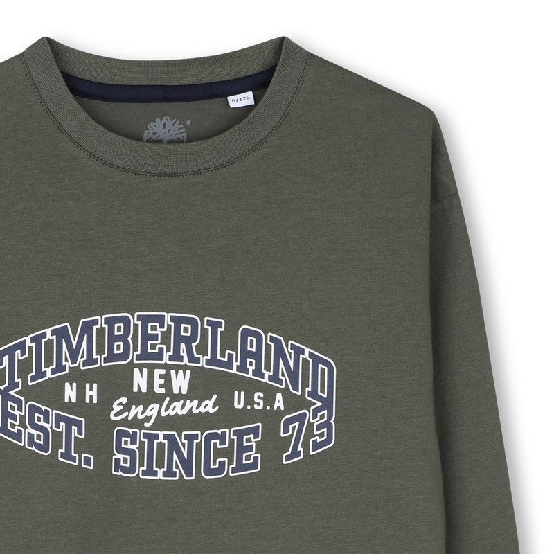Camiseta de manga larga TIMBERLAND 
                        NI&Ntilde;O