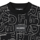 Sudadera de forro polar KARL LAGERFELD KIDS 
                    NI&Ntilde;O