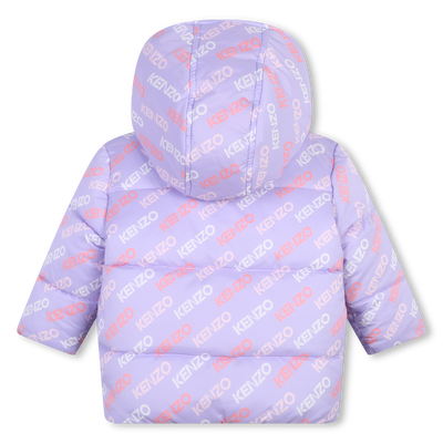 Plumas reversible impermeable KENZO KIDS NIÑA