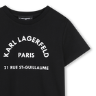 Camiseta estampada KARL LAGERFELD KIDS 
                    NI&Ntilde;O