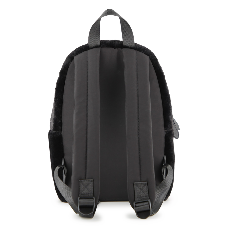 Mochila peque&ntilde;a de vell&oacute;n esponjoso KARL LAGERFELD KIDS 
                        NI&Ntilde;A