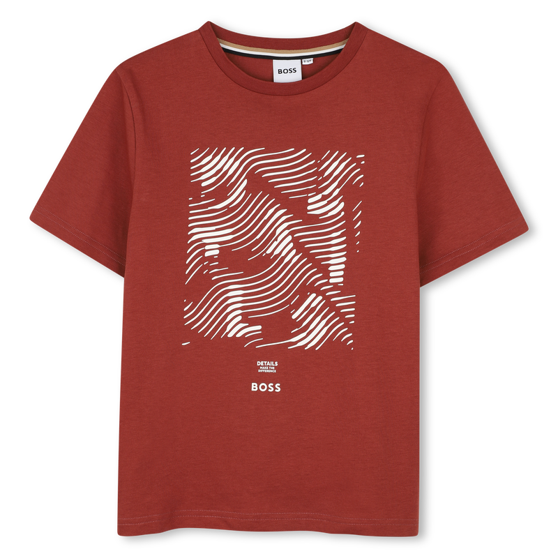 Camiseta de mangas cortas BOSS 
                        NI&Ntilde;O