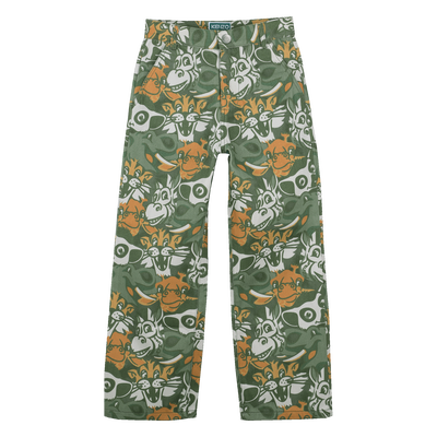 Pantalón de corte recto KENZO KIDS NIÑO