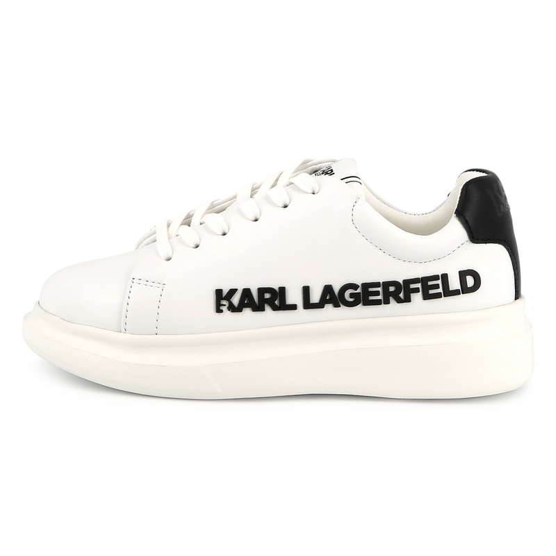 Zapatillas de cuero KARL LAGERFELD KIDS 
                        UNISEXO