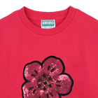 Vestido sudadera con manga globo KENZO KIDS 
                    NI&Ntilde;A