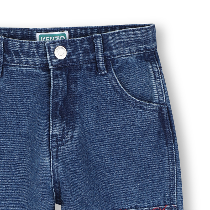 Pantal&oacute;n de denim KENZO KIDS 
                        NI&Ntilde;O