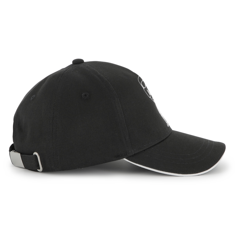 Gorra ajustable de algod&oacute;n KARL LAGERFELD KIDS 
                        NI&Ntilde;O
