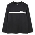 Camiseta de manga larga BOSS 
                    NI&Ntilde;O