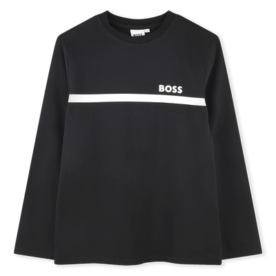 Camiseta de manga larga BOSS NI&Ntilde;O