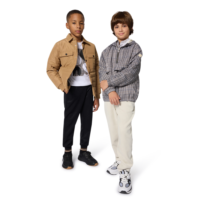 Zapatillas con cordones elásticos BOSS 
                        NIÑO