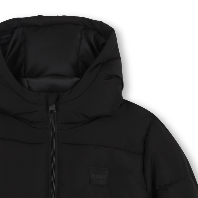 Chaqueta acolchada con capucha BOSS 
                        NI&Ntilde;O
