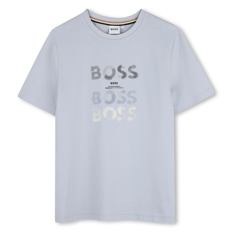 Camiseta de mangas cortas BOSS 
                        NI&Ntilde;O