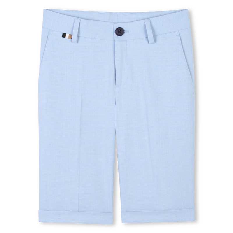 Bermudas de ceremonia lisas BOSS 
                        NI&Ntilde;O