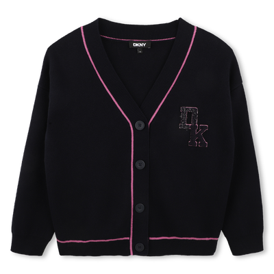C&aacute;rdigan de punto DKNY NI&Ntilde;A