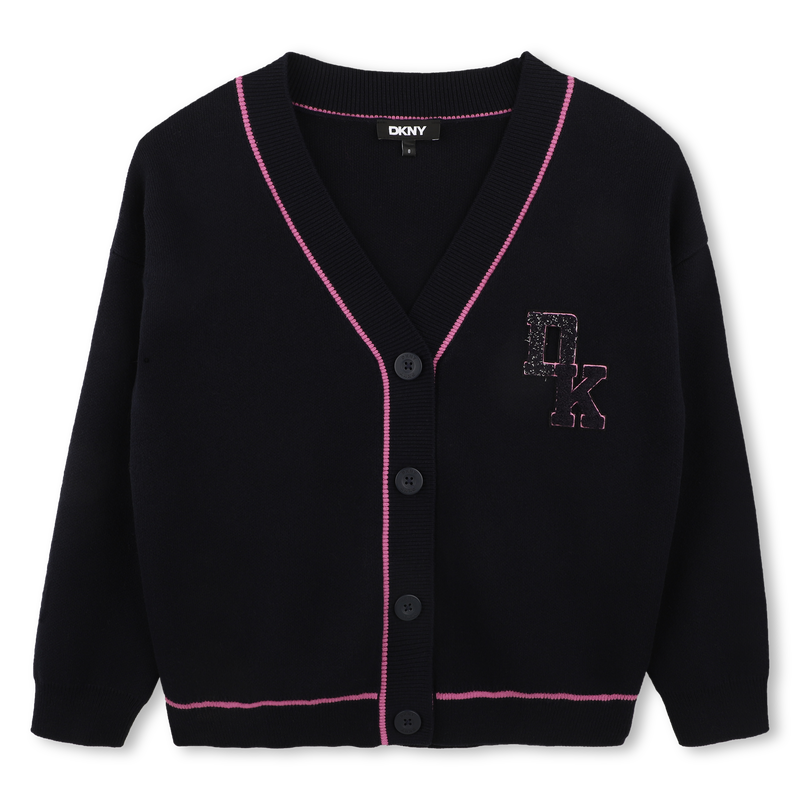 C&aacute;rdigan de punto DKNY 
                        NI&Ntilde;A