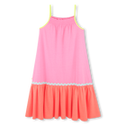 Vestido largo bicolor BILLIEBLUSH 
                    NI&Ntilde;A