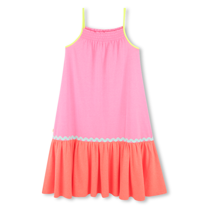 Vestido largo bicolor BILLIEBLUSH 
                        NI&Ntilde;A