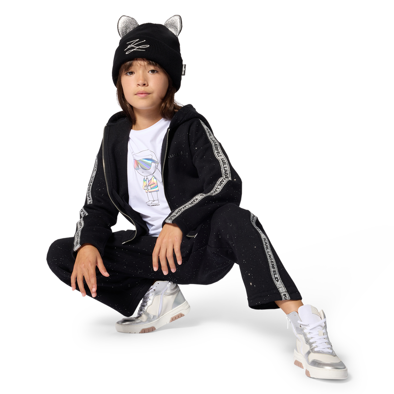 Gorro de punto KARL LAGERFELD KIDS 
                        NI&Ntilde;A