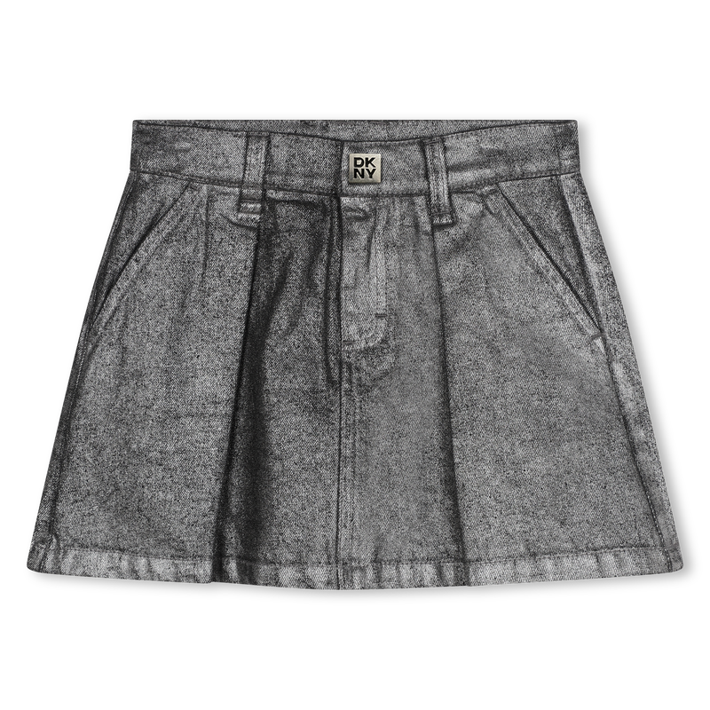 Falda vaquera de algod&oacute;n DKNY 
                        NI&Ntilde;A