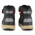 Botines con cordones HUGO 
                    NI&Ntilde;O