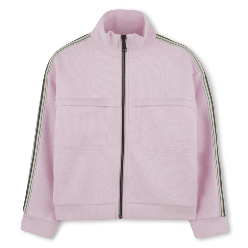 Sudadera con el bajo el&aacute;stico KARL LAGERFELD KIDS 
                        NI&Ntilde;A