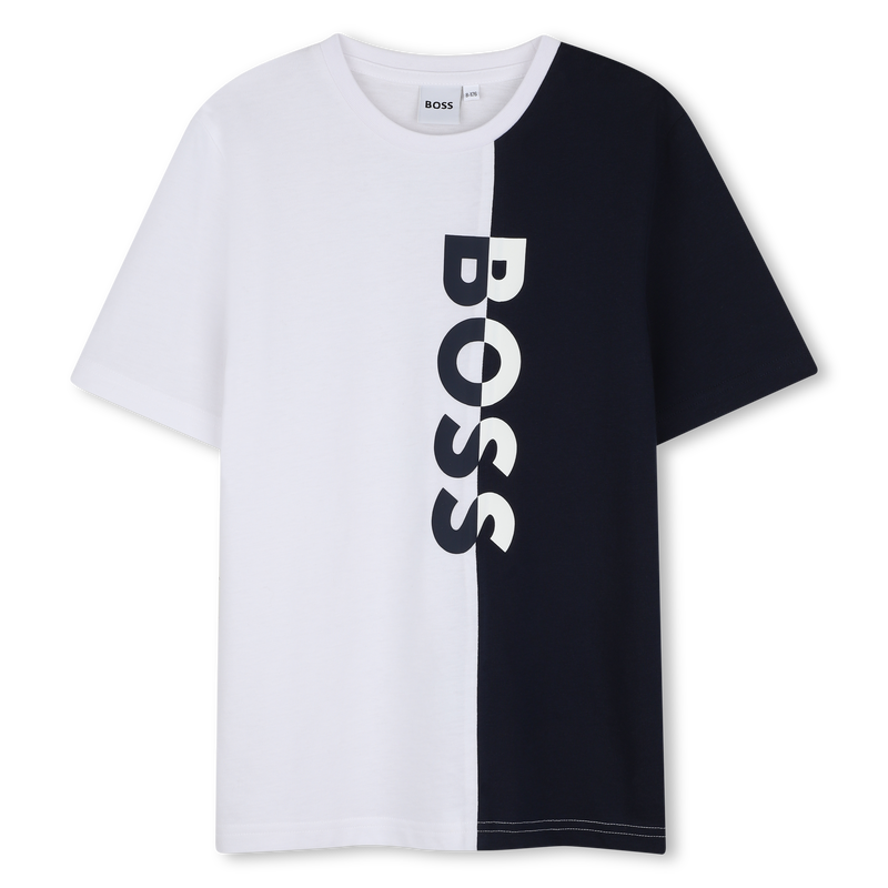 CAMISETA DE MANGA CORTA BOSS 
                        NIÑO