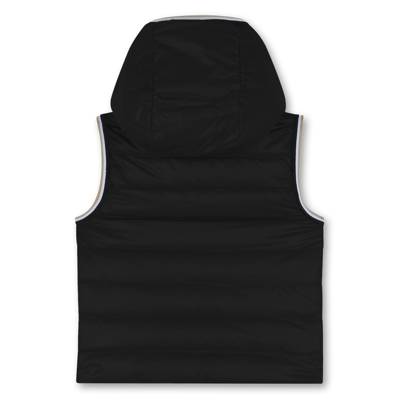 Plum&iacute;fero reversible sin mangas BOSS 
                        NI&Ntilde;O