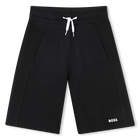 Bermudas de mulet&oacute;n liso BOSS 
                    NI&Ntilde;O