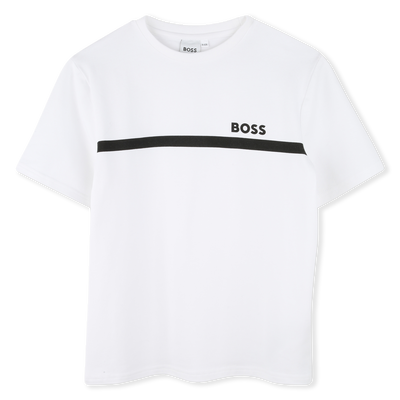 Camiseta de mangas cortas BOSS NI&Ntilde;O