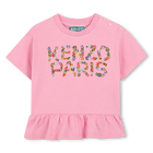 Camiseta y leggings de algod&oacute;n KENZO KIDS 
                    NI&Ntilde;A