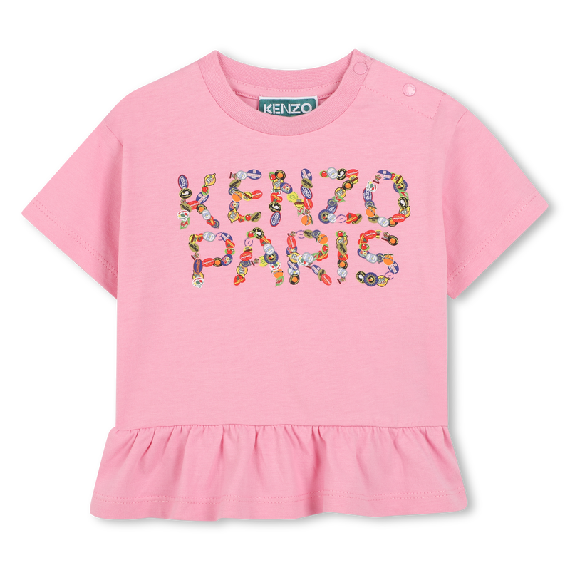 Camiseta y leggings de algod&oacute;n KENZO KIDS 
                        NI&Ntilde;A